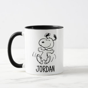 Mug cacahuètes   Une Danse Heureuse Snoopy