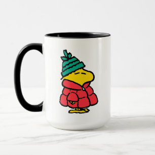 Mug cacahuètes   Veste d'hiver de Woodstock Puffy