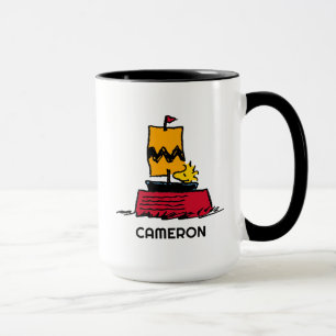 Mug cacahuètes   Woodstock Snoopy Plat Bateau à voile