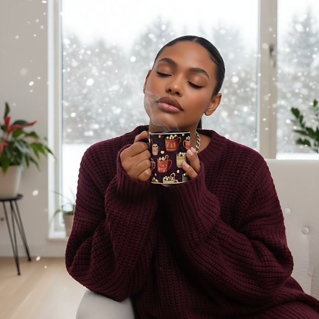 Mug Cacao chaud de Noël Boho (Créateur téléchargé)
