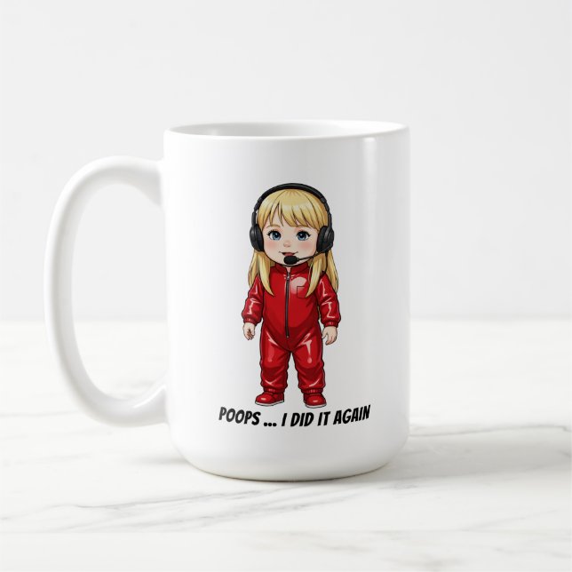 Mug Cacas… Je l'ai encore fait – Conception de bébé po (Gauche)