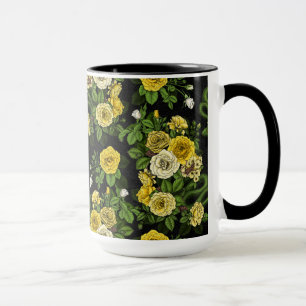 Mug Caché en rose, jaune et vert