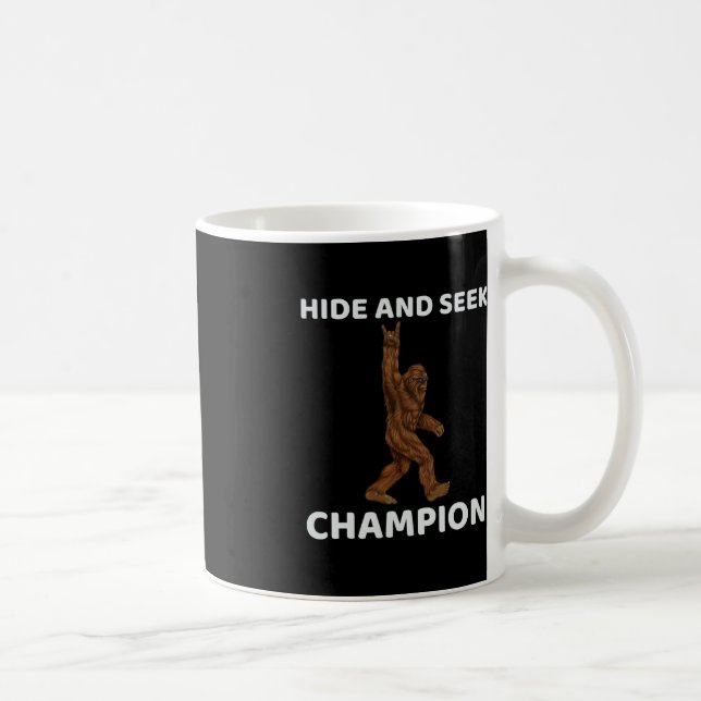 Mug Cacher Et Chercher Champion Bigfoot Fun Dit Big Fo (Droite)
