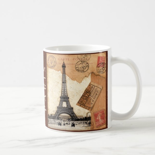Mug Cachet de la poste de Paris (Droite)