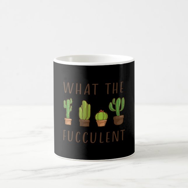 Mug Cactus Concevoir Ce Que Le Dons Fucculent (Centre)