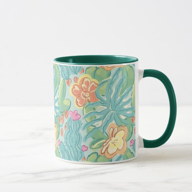 Mug Cactus et plante Jardin botanique désert Vert Oran (Droite)