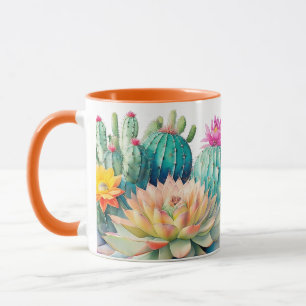 Mug Cactus Et Succulents
