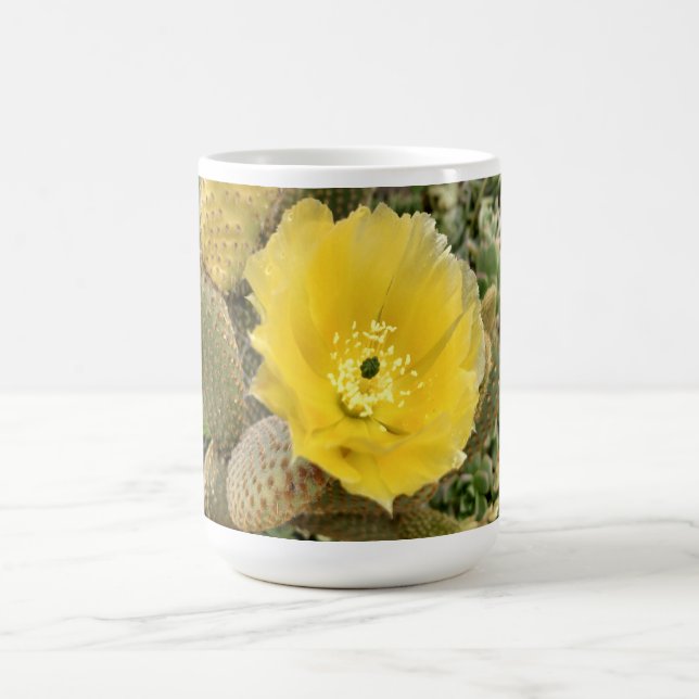 Mug Cactus Flower Close Up Collection sur une (Centre)