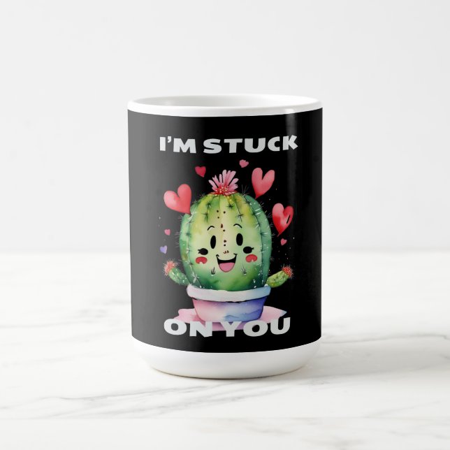 Mug Cactus Je suis coincé sur toi (Centre)