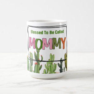 Mug Cactus Maman Bienheureuse