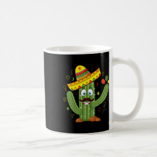 Mug Cactus portant Sombrero Mexicain Fiesta Cinco De M