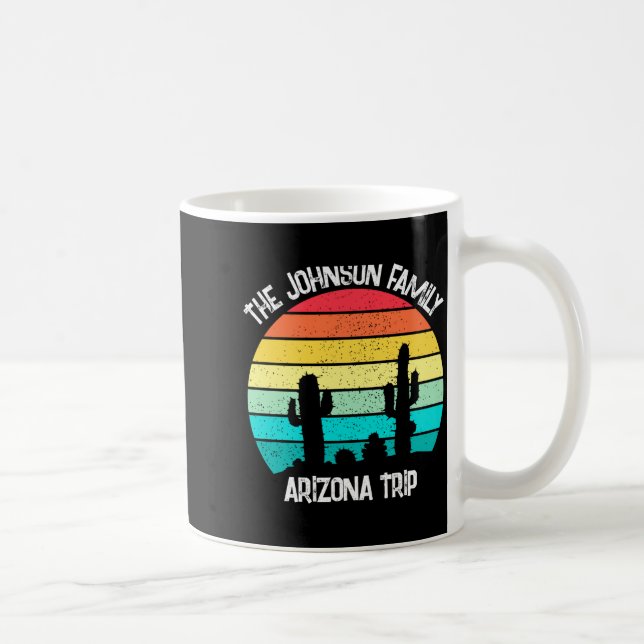 Mug Cactus Sunset Arizona Desert Trip Womens _1  (Droite)