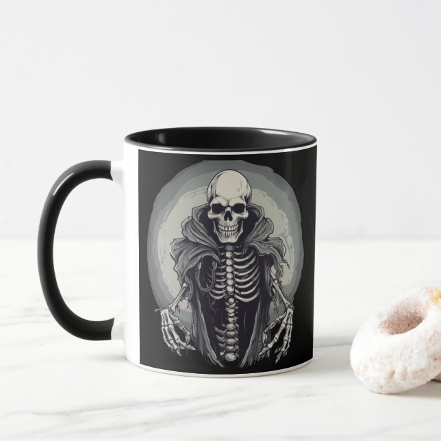 Mug Cadavre à capuchon (Avec donut)