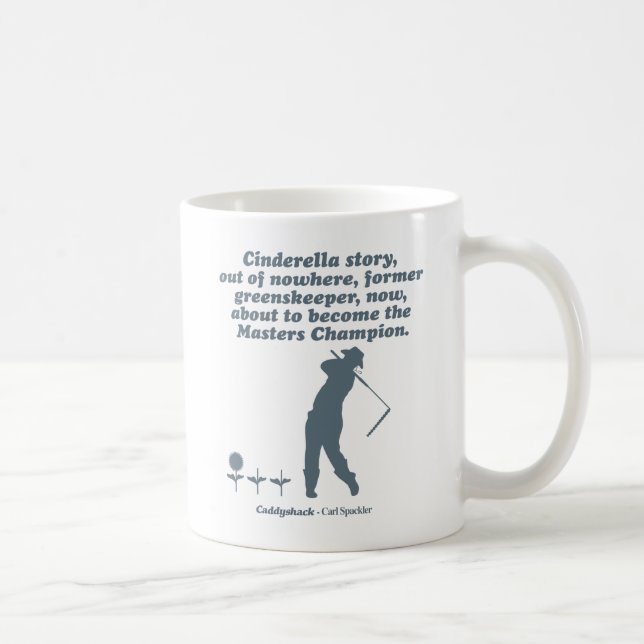 Mug Caddyshack | Histoire des parapluies (Droite)