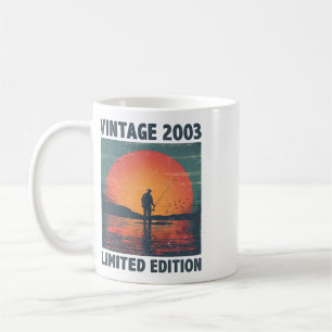 Mug Cadeau 23 Ans 2003 Pêche Pêcheur Poisson 22ème
