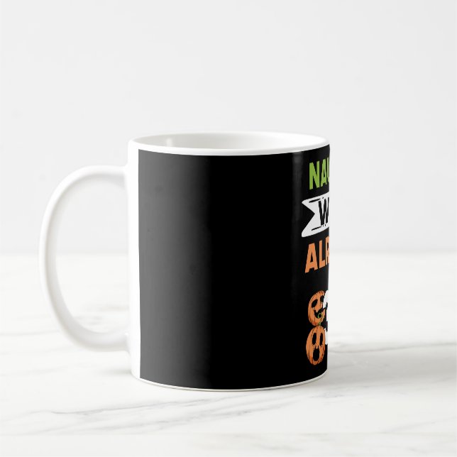 Mug Cadeau 30 ans femme Citrouille d'Halloween (Gauche)