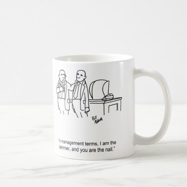 Mug Cadeau à café Humour d'affaires (Droite)