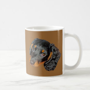 Mug Cadeau à cheveux longs de teckel