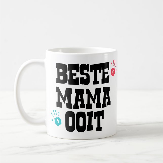 Mug Cadeau a une photo pour maman (Gauche)