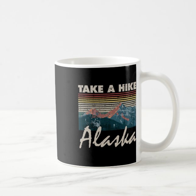 Mug Cadeau Alaska Randonnée Faites une randonnée Vinta (Droite)
