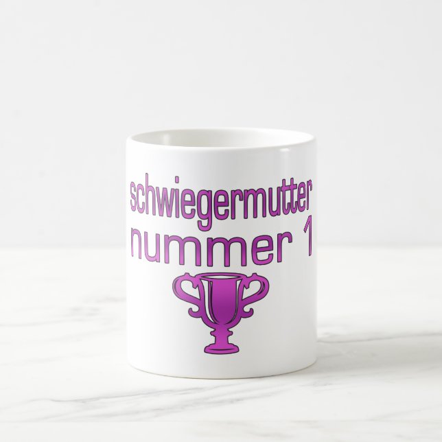 Mug Cadeau allemand Schwiegermutter Nummer 1 de (Centre)