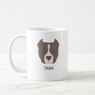 Mug Cadeau américain personnalisé Chien de taureaux No