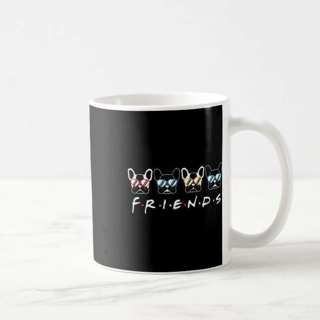 Mug Cadeau Amies Françaises Bulldog Lover (Droite)