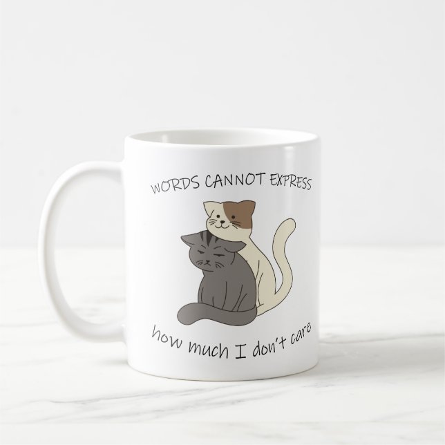 Mug Cadeau Amoureux des chats | Cadeau Pour Le Proprié (Gauche)