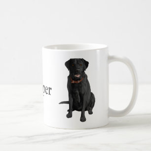 Mug Cadeau Amoureux des chiens de Black Labrador Retri