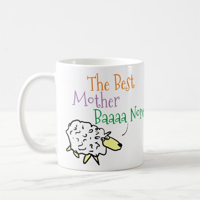 Mug Cadeau amusant pour maman - Meilleure mère présent (Gauche)