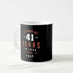 Mug Cadeau Anniversaire 41 Ans