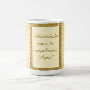 Mug cadeau anniversaires père personalizable