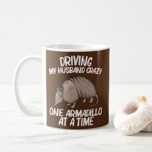 Mug Cadeau Armadillo Pour Femmes Grand-Mère Neuf Bandé