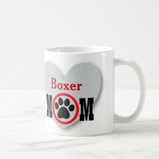 Mug Cadeau B02 d'amoureux des chiens de maman de (Droite)