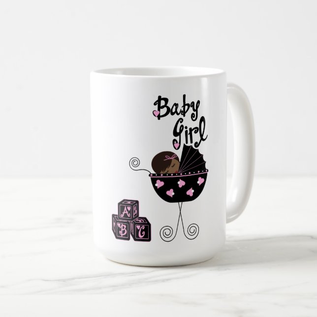 Mug cadeau baby shower (Devant droit)