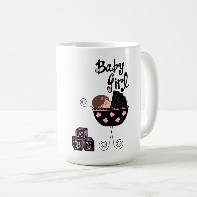 Mug cadeau baby shower (Devant droit)