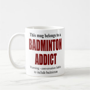 Mug Cadeau Badminton personnalisé