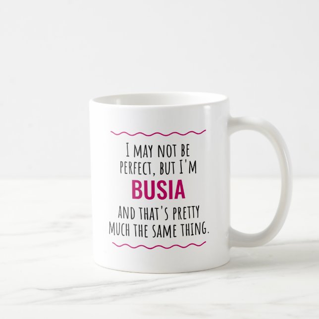Mug Cadeau Busia Pologne Pologne Babcia Grandma (Droite)