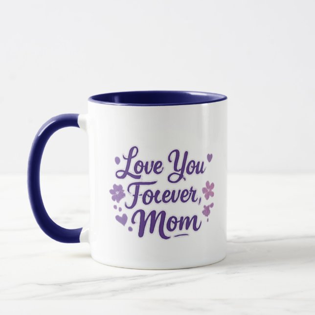 Mug Cadeau Café Maman Douce Ensoleillée (Gauche)