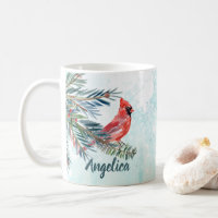 Mug Cadeau Cardinal avec Nom Personnalisé