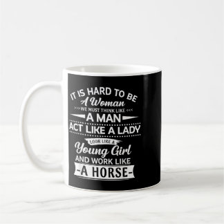 Mug Cadeau Clic Drôle Pour Femme Il Est Dur D'Être Une