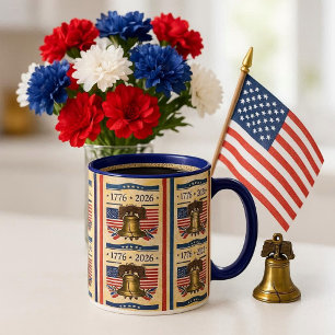 Mug Cadeau commémoratif 250 ans d'Amérique