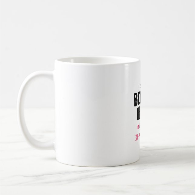 Mug Cadeau Couple Nous Aimons Parce Qu'Il Premier (Gauche)
