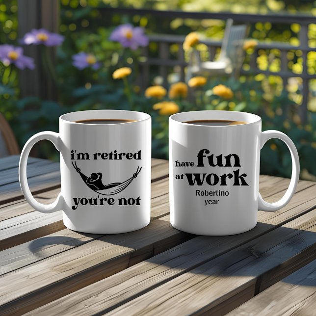 Mug Cadeau d'adieu drôle pour la retraite pour collègu (Créateur téléchargé)