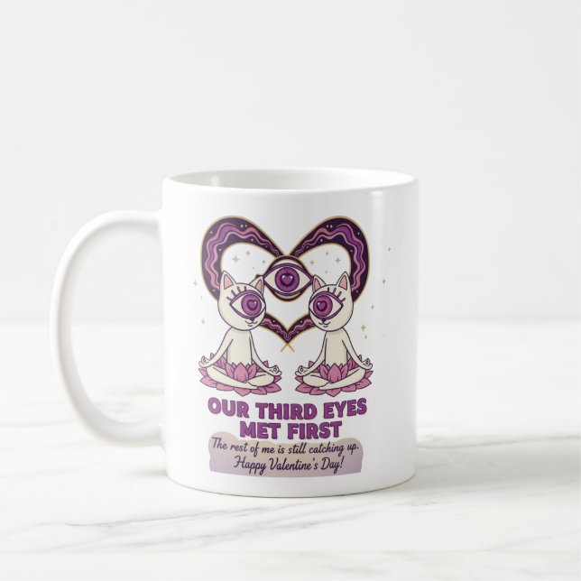 Mug Cadeau d'amour unique Saint-Valentin 2026 (Gauche)