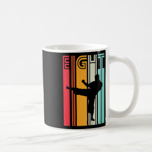 Mug Cadeau d'anniversaire 8 ans Karaté Taekwondo Rétro