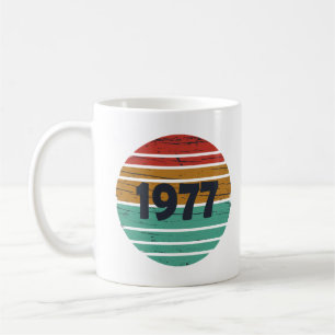 Mug Cadeau d'anniversaire de 1977