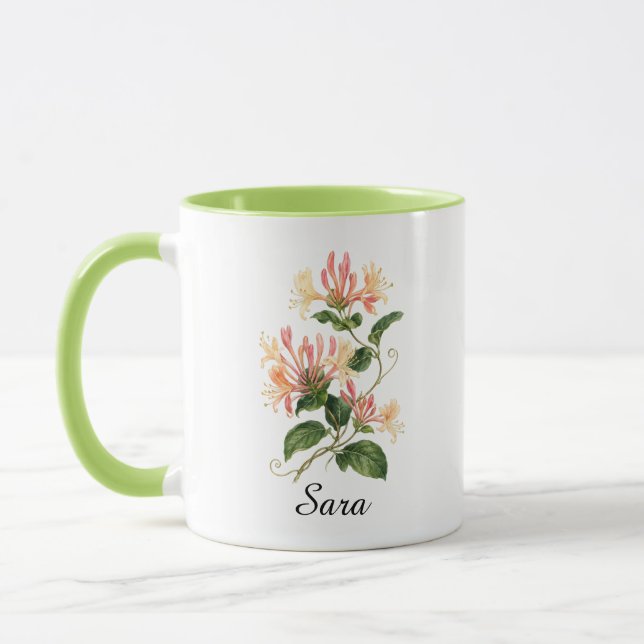 Mug Cadeau d'anniversaire de mai Muguet (Gauche)
