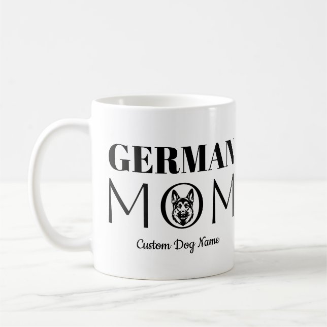 Mug Cadeau d'anniversaire de maman allemande pour mama (Gauche)