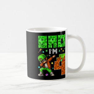 Mug Cadeau d'anniversaire de style Pixel Dab Gamer pou